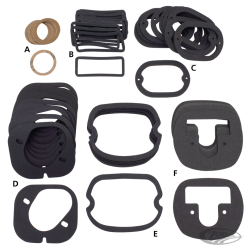 JOINTS ET JOINTS DE FEU ARRIERE