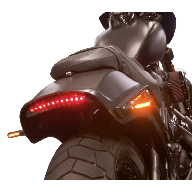 FEU ARRIERE REVOX COUPE POUR SPORTSTER & MILWAUKEE EIGHT FAT BOB