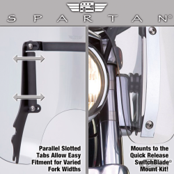 PARE-BRISE DETACHABLE NATIONAL CYCLE SPARTAN