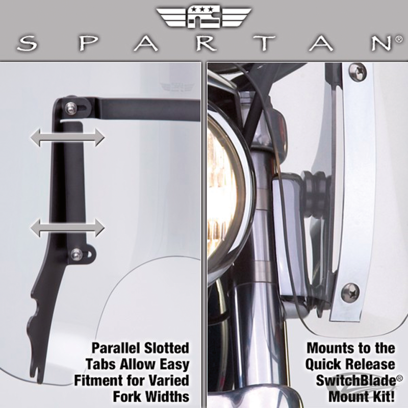 PARE-BRISE DETACHABLE NATIONAL CYCLE SPARTAN