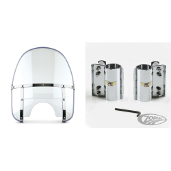 PARE BRISE NATIONAL CYCLE'S RENFORCE AVEC BORDURE