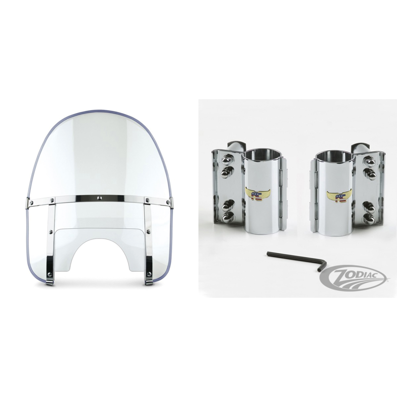 PARE BRISE NATIONAL CYCLE'S RENFORCE AVEC BORDURE