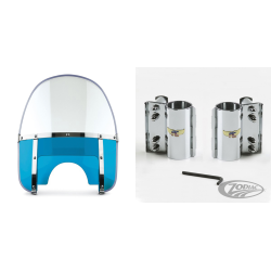 PARE BRISE NATIONAL CYCLE'S RENFORCE AVEC BORDURE