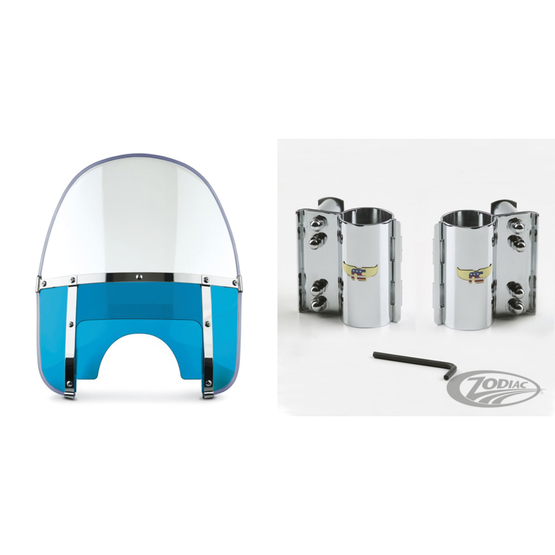 PARE BRISE NATIONAL CYCLE'S RENFORCE AVEC BORDURE