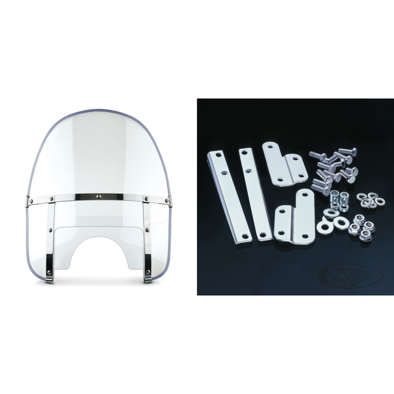 PARE BRISE NATIONAL CYCLE'S RENFORCE AVEC BORDURE