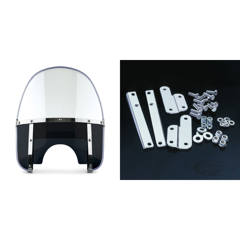 PARE BRISE NATIONAL CYCLE'S RENFORCE AVEC BORDURE