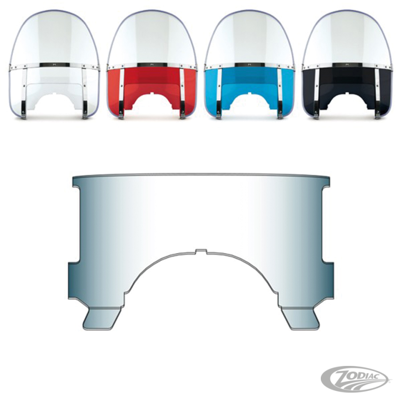 PARE BRISE NATIONAL CYCLE'S RENFORCE AVEC BORDURE