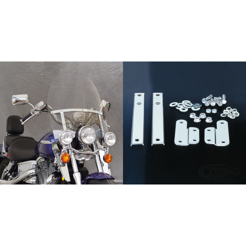 PARE-BRISE NATIONAL CYCLE'S TOURING RENFORCE