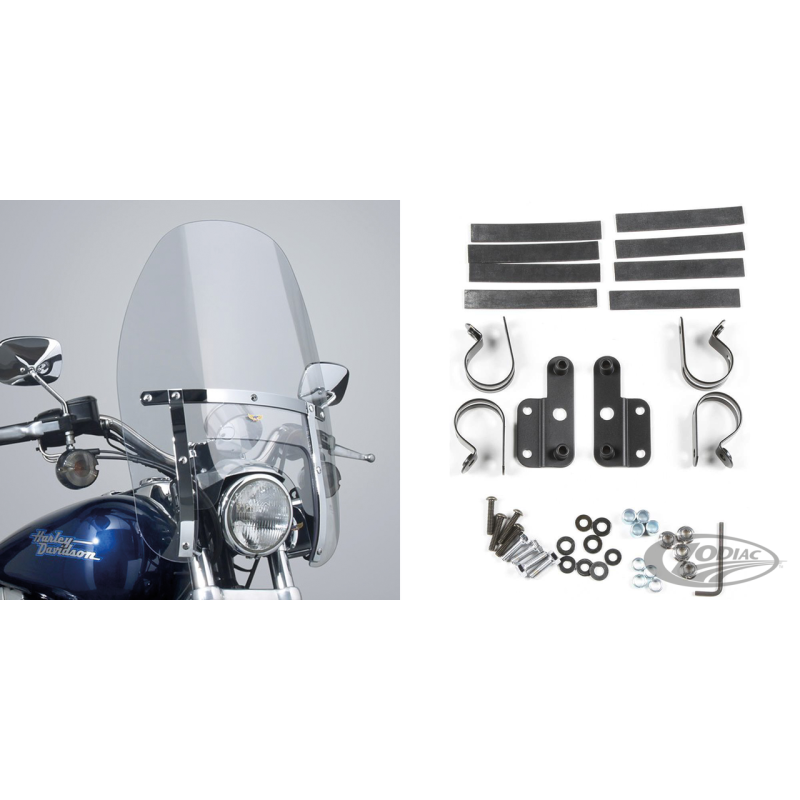 PARE-BRISE NATIONAL CYCLE'S ETROIT RENFORCE