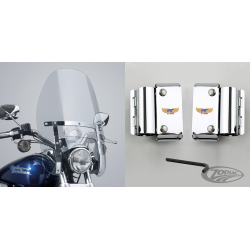 PARE-BRISE NATIONAL CYCLE'S ETROIT RENFORCE