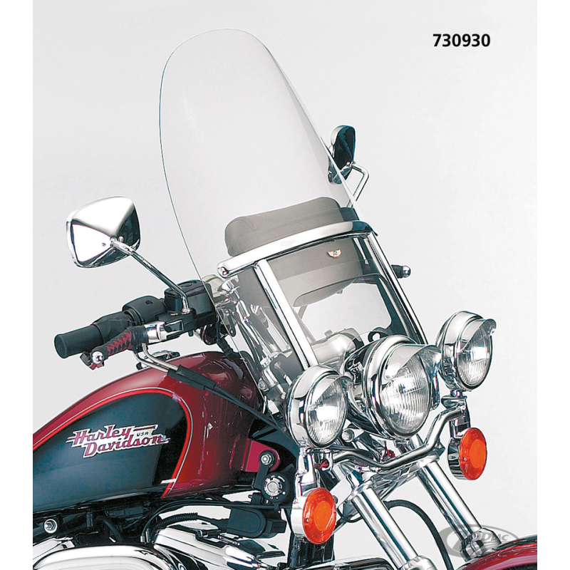 PARE-BRISE NATIONAL CYCLE'S ETROIT RENFORCE