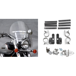 PARE-BRISE NATIONAL CYCLE'S ETROIT RENFORCE