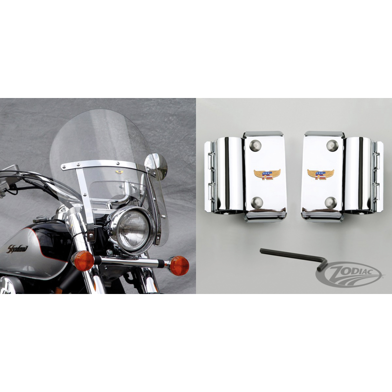 PARE-BRISE NATIONAL CYCLE'S ETROIT RENFORCE