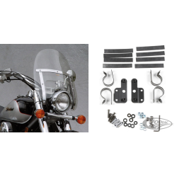 PARE-BRISE NATIONAL CYCLE'S ETROIT RENFORCE