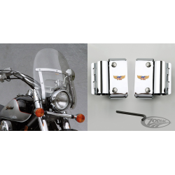 PARE-BRISE NATIONAL CYCLE'S ETROIT RENFORCE