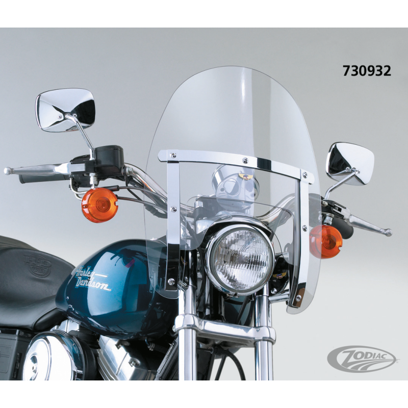 PARE-BRISE NATIONAL CYCLE'S ETROIT RENFORCE