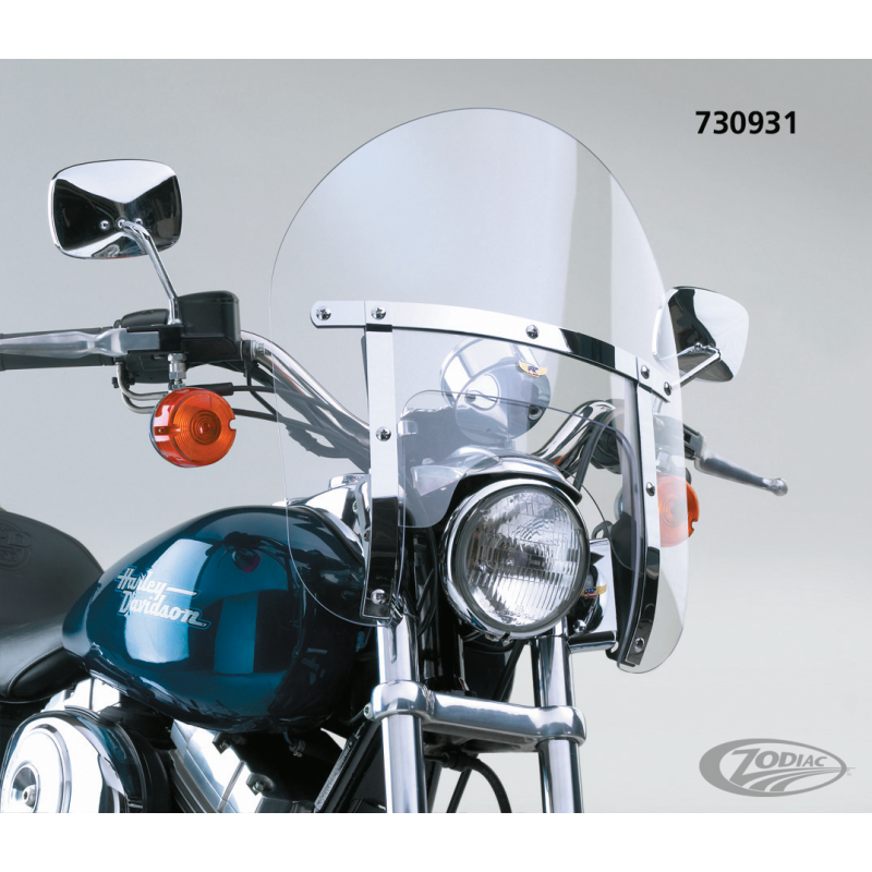 PARE-BRISE NATIONAL CYCLE'S ETROIT RENFORCE