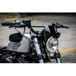 MINI PARE-BRISE RICK'S EN FIBRE DE VERRE POUR SPORTSTER