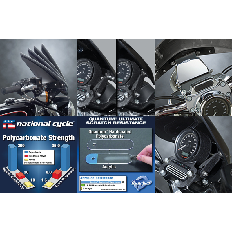 PARE-BRISE GLADIATOR PAR NATIONAL CYCLE