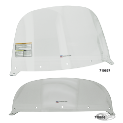 PARE BRISES NATIONAL CYCLE DE RECHANGE FLH, FLHT ET FLHTC