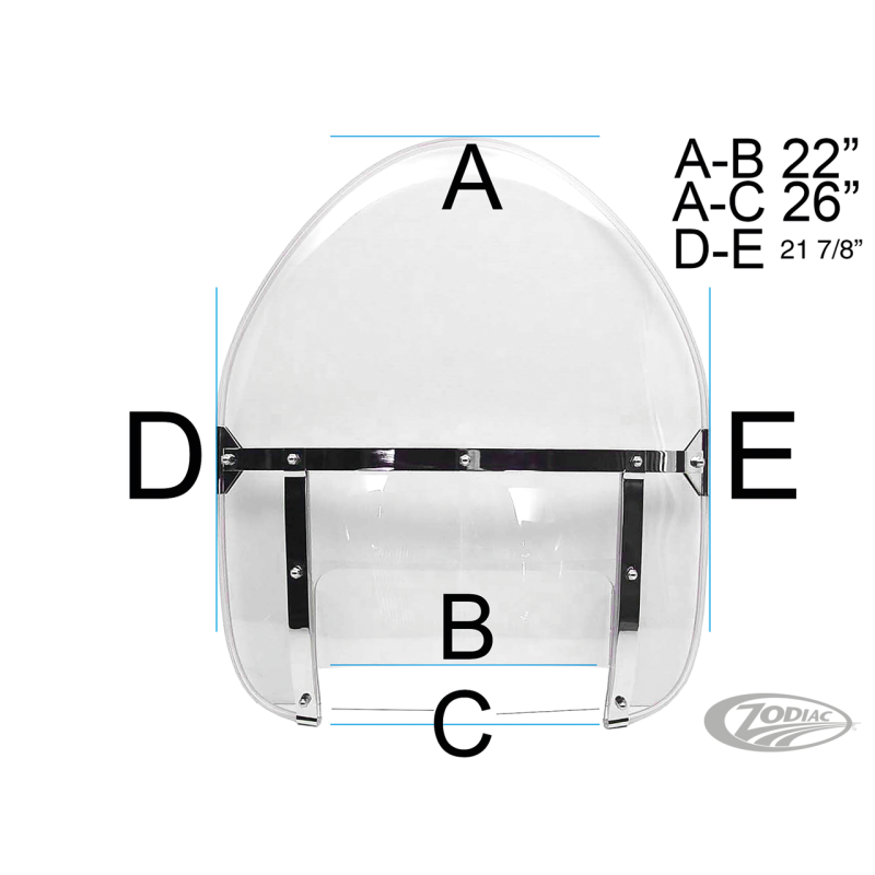 PARE-BRISE REPLIQUE HYDRA GLIDE