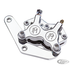 ÉTRIERS PERFORMANCE MACHINE "ETROITS" 4 PISTON POUR MODELES 1984 ET APRES