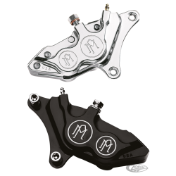 ETRIER AVANT PERFORMANCE MACHINE 4 PISTONS ASSYMETRIQUE POUR MODELES DE 1984 AU PRESENT