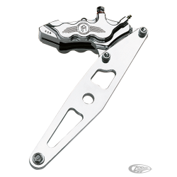 ÉTRIER ARRIERE PERFORMANCE MACHINE 6 PISTON ASSYMETRIQUE