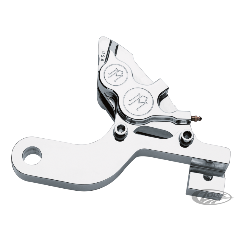 ETRIER ARRIERE ASSYMETRIQUE 4 PISTONS PM POUR V-ROD