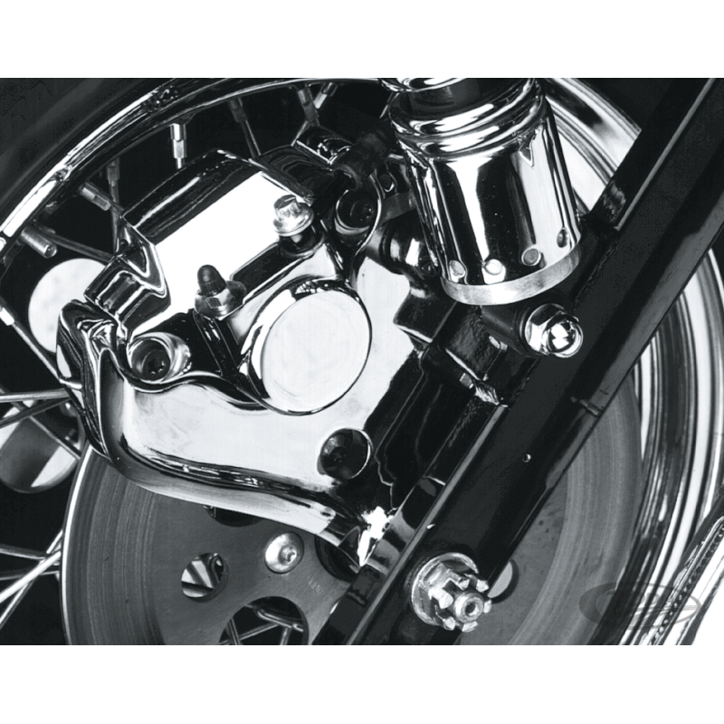 FIXATION D'ÉTRIER ARRIERE CHROMEE