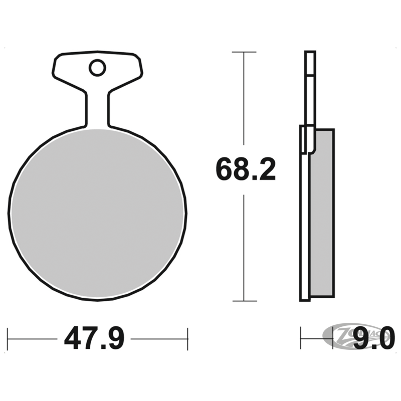 KIT DE FREINAGE COURONNE/DISQUE