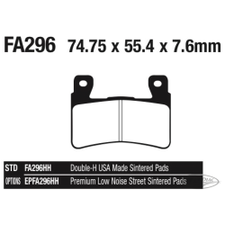 PLAQUETTES DE FREIN, AVANT