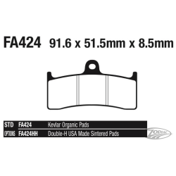 PLAQUETTES DE FREIN, AVANT