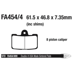 PLAQUETTES DE FREIN, AVANT