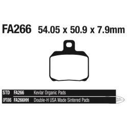 EBC PLAQUETTES DE FREIN, ARRIERE