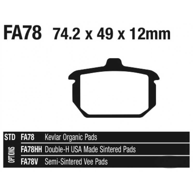 EBC PLAQUETTES DE FREIN, ARRIERE