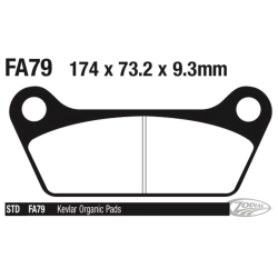 EBC PLAQUETTES DE FREIN, ARRIERE