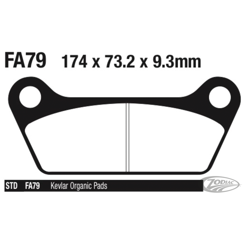 EBC PLAQUETTES DE FREIN, ARRIERE