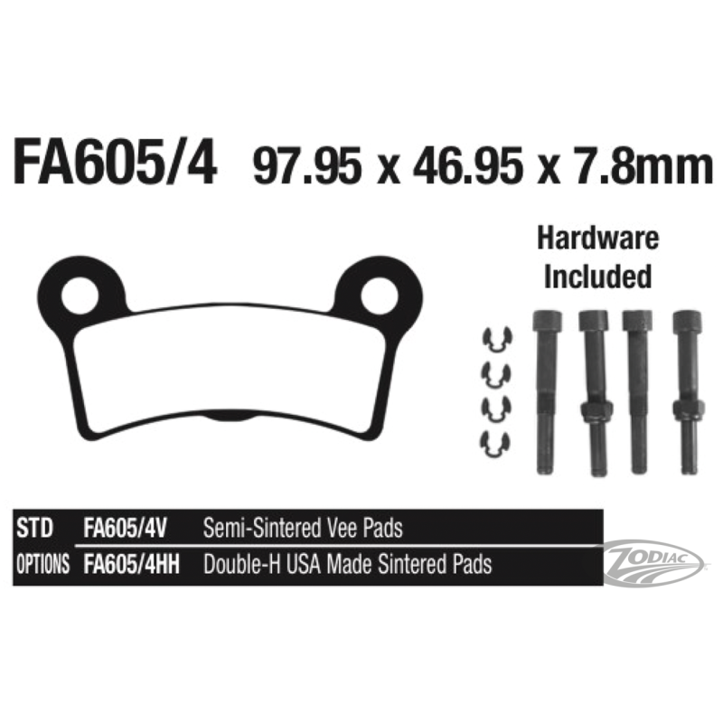 EBC PLAQUETTES DE FREIN, ARRIERE