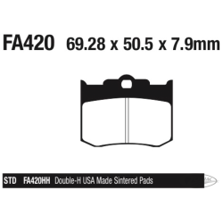 PLAQUETTES DE FREIN POUR ETRIER AFTER MARKET