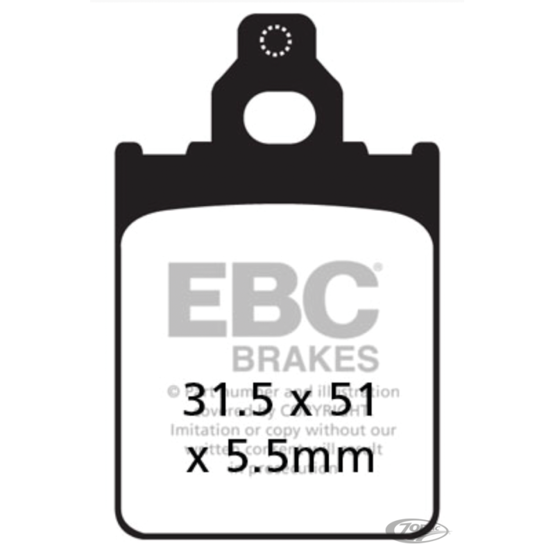 PLAQUETTES DE FREIN POUR ETRIER AFTER MARKET