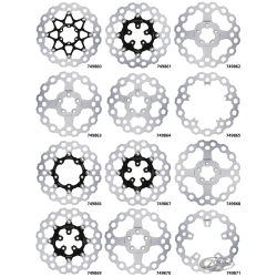 DISQUES DE FREIN GALFER "CUBIQ"