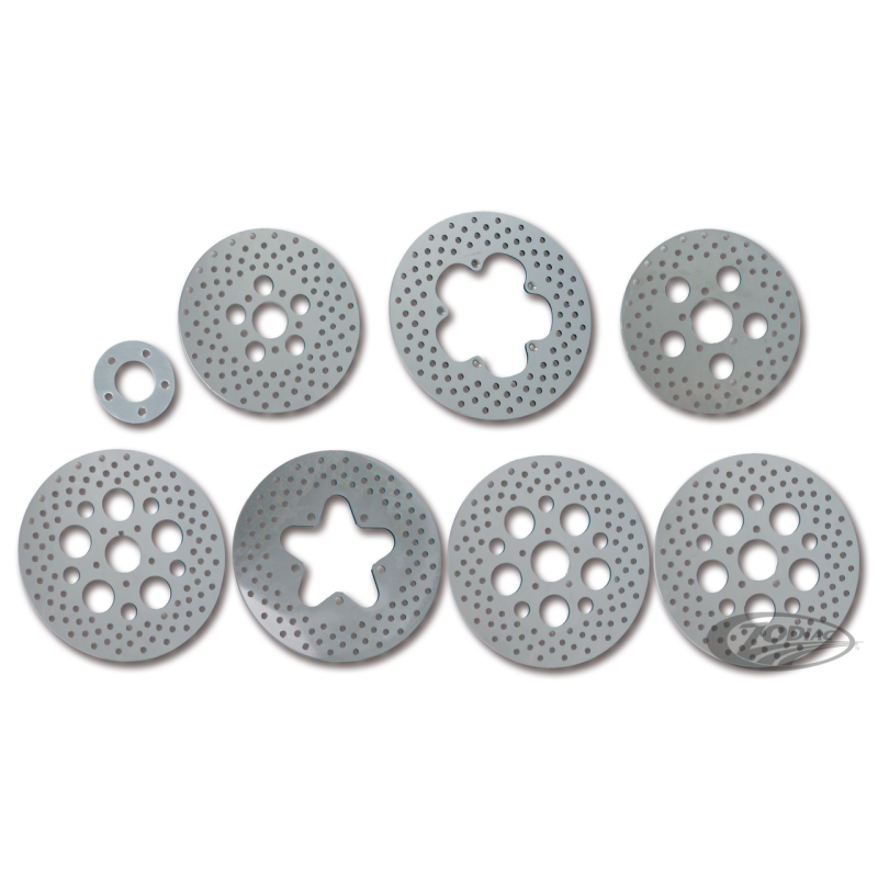 DISQUES DE FREIN INOX POLIS ET PERCES