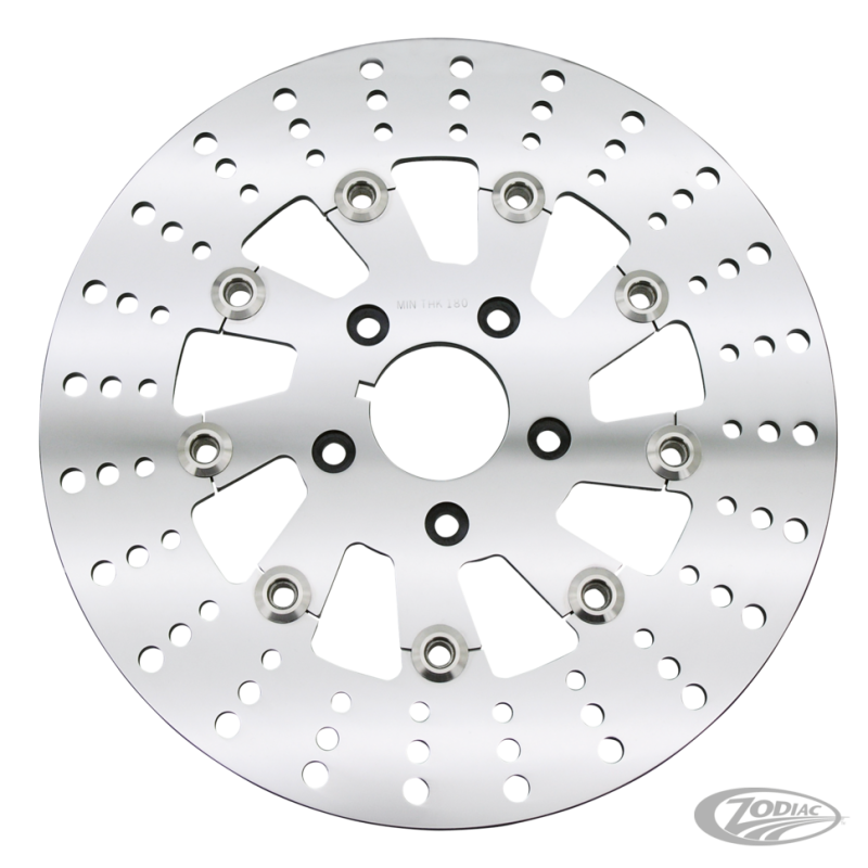 DISQUES FLOTTANTS INOX PERCES ET POLIS