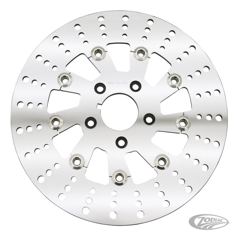 DISQUES FLOTTANTS INOX PERCES ET POLIS