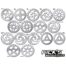 DISQUES DE FREIN INOX RICK'S