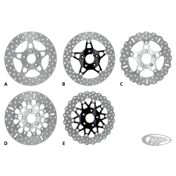 DISQUES EBC CUSTOM EN INOX