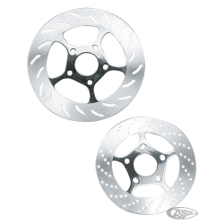 DISQUES DE FREIN CHROME TOLLE 5 BRANCHES