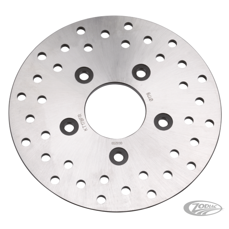 DISQUES AVANT CUSTOM EN INOX PAR KUSTOM TECH