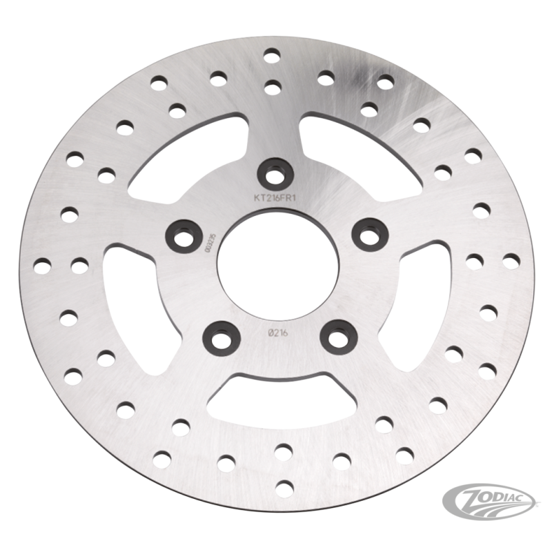 DISQUES AVANT CUSTOM EN INOX PAR KUSTOM TECH